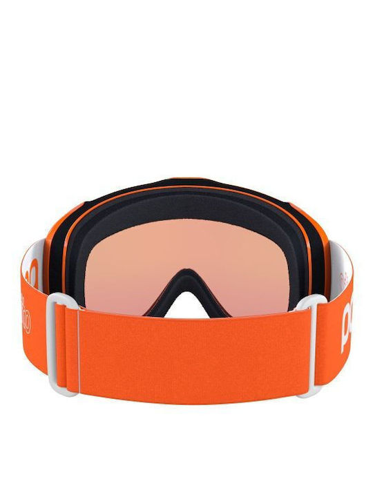 Poc Iris Μάσκα Σκι & Snowboard Ενηλίκων Πορτοκαλί με Φακό σε Πορτοκαλί Χρώμα