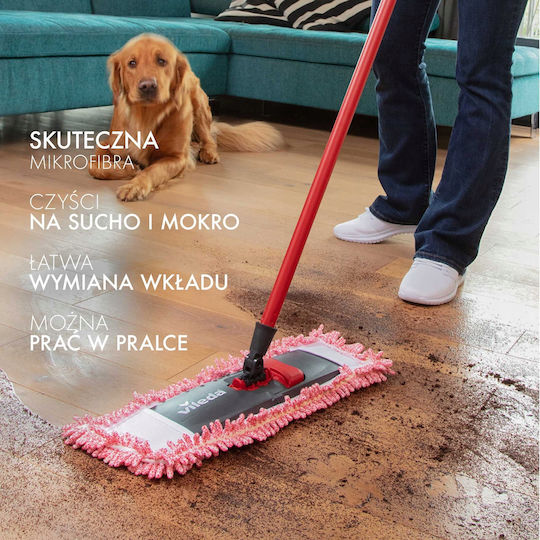 Vileda Pet Pro Pânză de Schimb pentru Parchet cu Microfibre