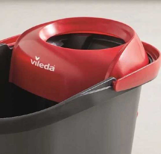 Vileda Ultramax Dreh Parkettmop mit Mikrofasern