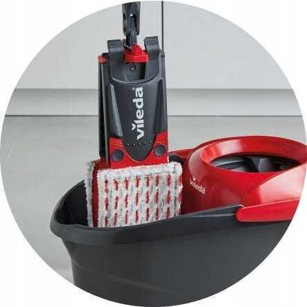 Vileda Ultramax Dreh Parkettmop mit Mikrofasern