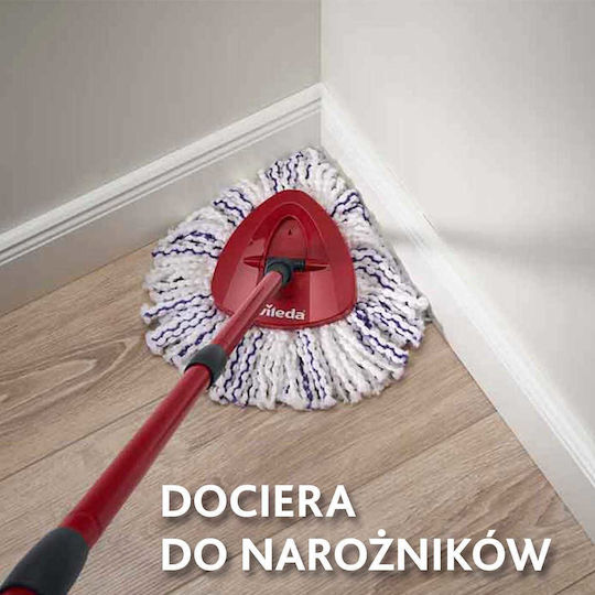 Vileda Microfibre Περιστρεφόμενη Ανταλλακτικό Σφουγγαρίστρας