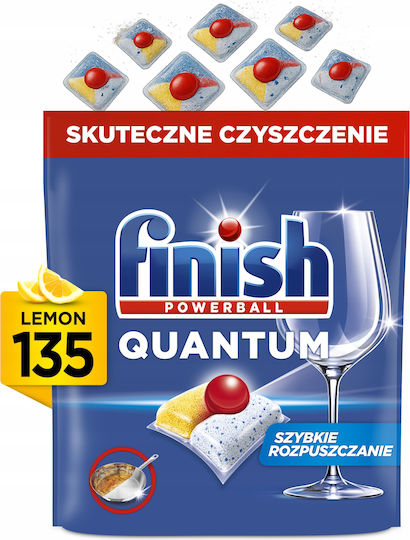 Finish Quantum 135 Капсули За Съдомиялна Машина
