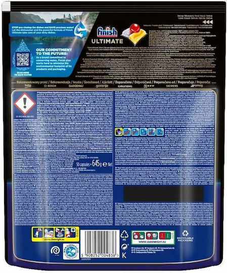 Reckitt 50 Capsule Ecologice Profesionale Pentru Mașina de Spălat Vase