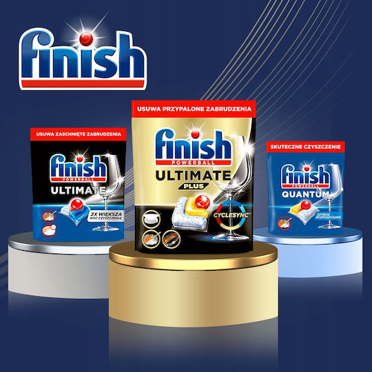 Finish Ultimate Επαγγελματικές 100 Κάψουλες Πλυντηρίου Πιάτων