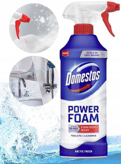 Domestos Професионален Power Почистващ Продукт За Баня Спрей За Тоалетна С Аромат Свежест 435мл