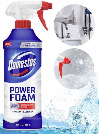 Domestos Професионален Power Почистващ Продукт За Баня Спрей За Тоалетна С Аромат Свежест 435мл