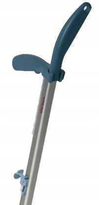 Lobby Set Dustpan Closed On Rod + Broom Lobby System 25 Cm