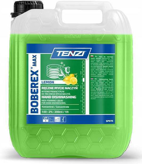 Tenzi Boberex Max Lichid De Spălat Vase Lămâie 5l