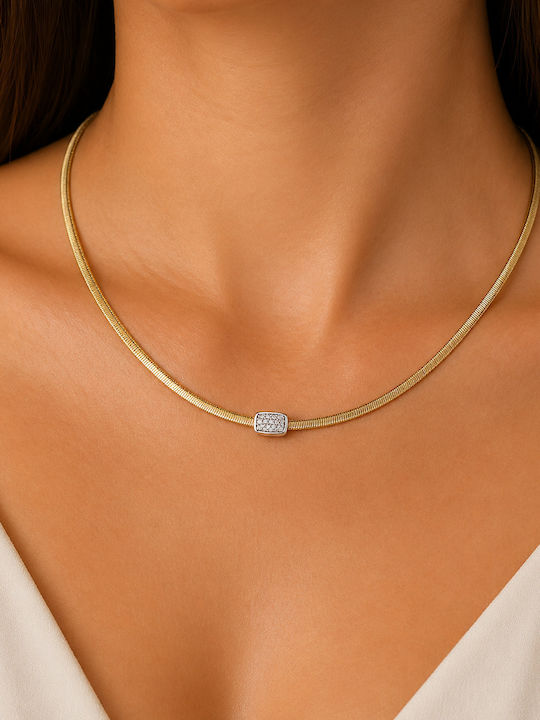 Senzio Belibasakis Halskette aus Vergoldetem 14K Gold Senzio Belibasakis Halskette aus Vergoldetem 14K Gold
