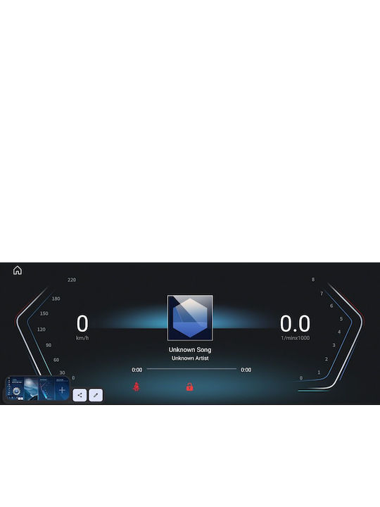Digital IQ Car Audio System for BMW X5 (E70) / X6 (E71) 2009-2013 (Bluetooth/USB/AUX/WiFi/GPS/Apple CarPlay/Android Auto) with 10.25" Touch Screen
