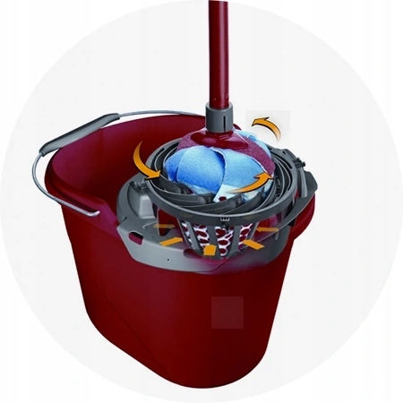 Vileda Кофа с Преса Пластмасова Torsion Power Капацитет 10л