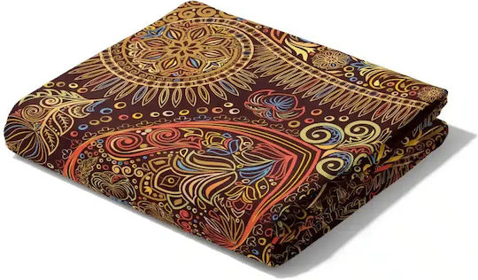 Borea Microfiber Body Towel Brown 180x90cm