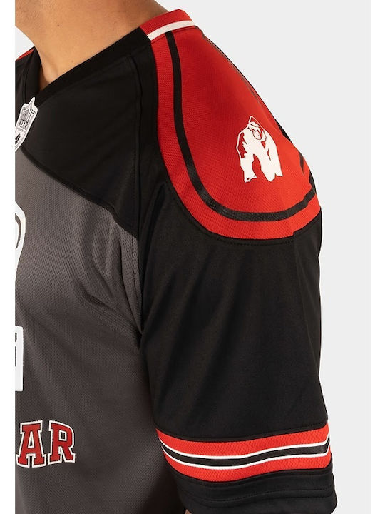 Bluza Negru/roșu