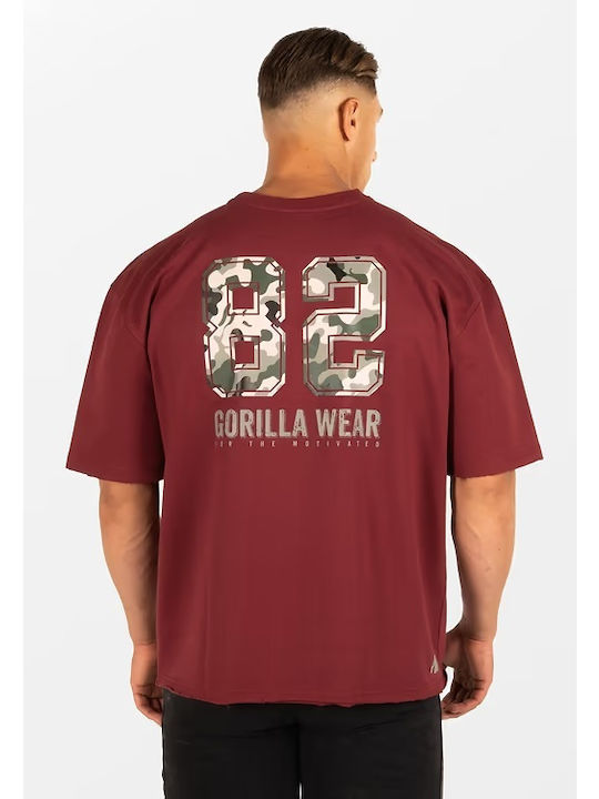 T-shirt Burgundy