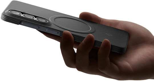 Spigen Air Skin Rückseite Hülle Aramidfaser 1mm Schwarz Galaxy S26+