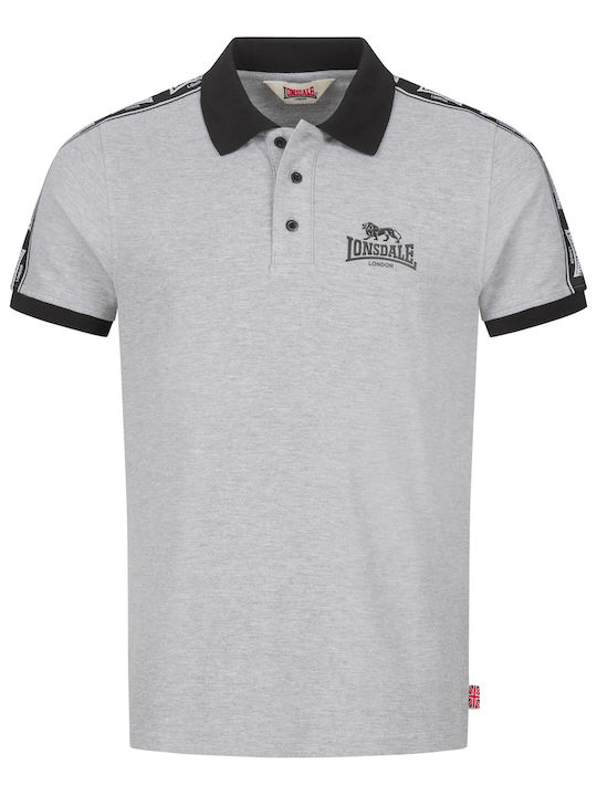 Lonsdale Setter Polo Μπλούζα Γκρι