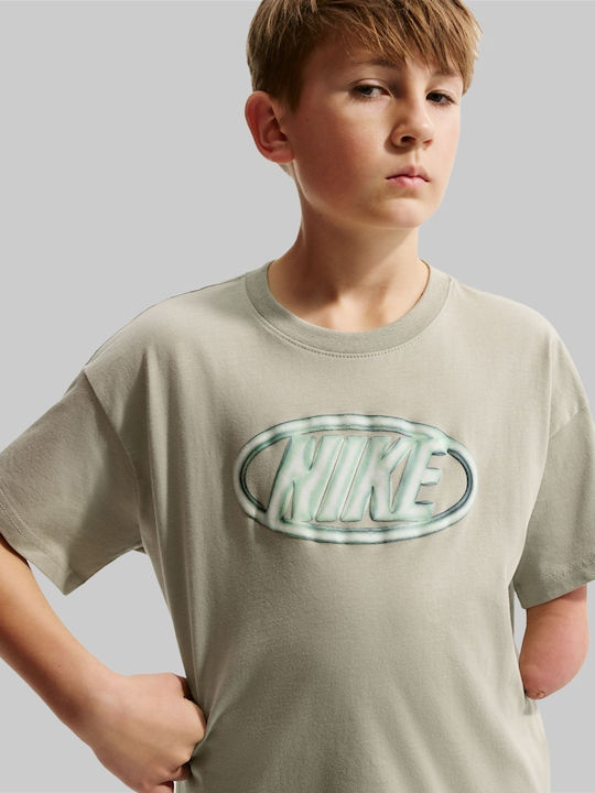 Kids T-shirt Khaki Sportswear