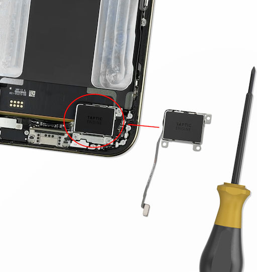 Clappio Replacement Vibrator Module Iphone Air Black