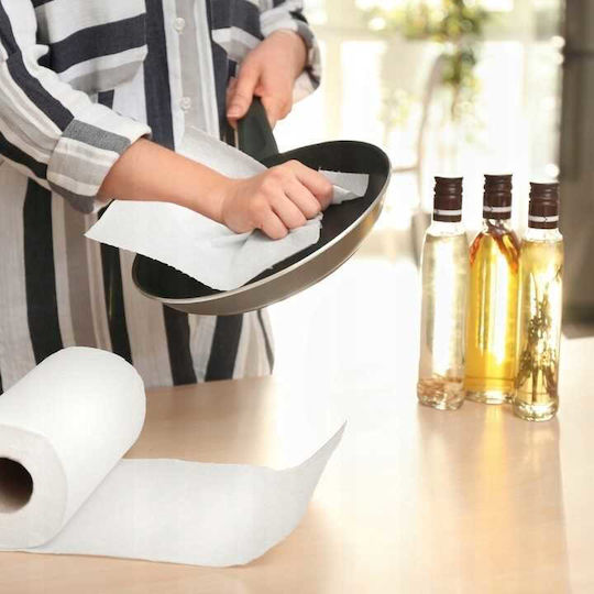 Prosoape de Hârtie 1 Strat Elephant Jumbo Maxi 300 de Foi 2 Straturi 15 Bucăți