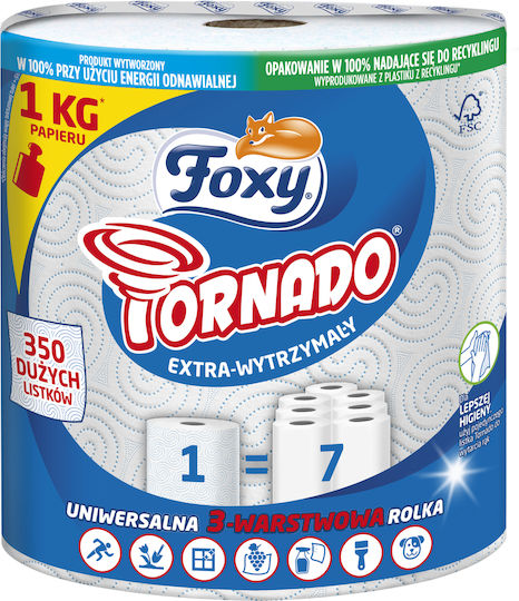 Foxy Tornado Хартиени Кърпи 12 Броя