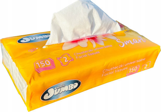 Universal Taschentücher 150 Stück Elefanten Jumbo Smart Folie 2-lagig 27 Packungen