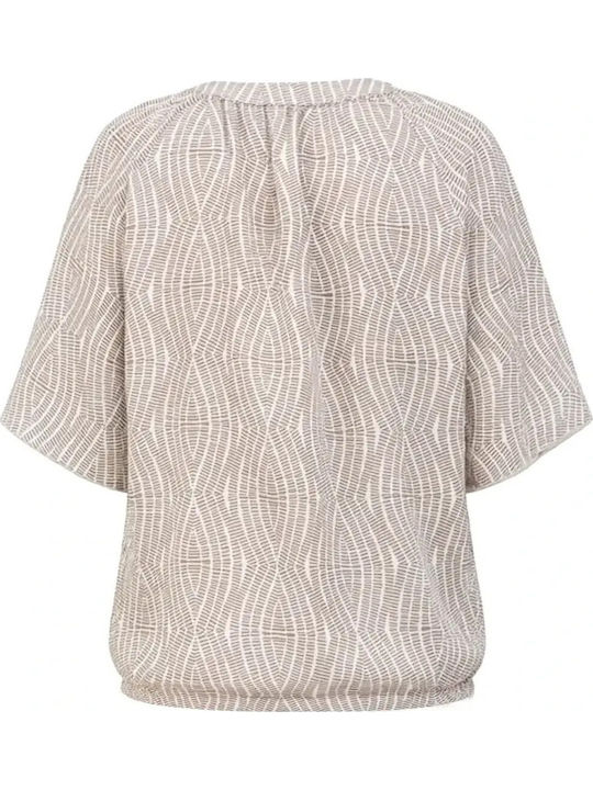 Women's Summer Crop Linen Top Ecru