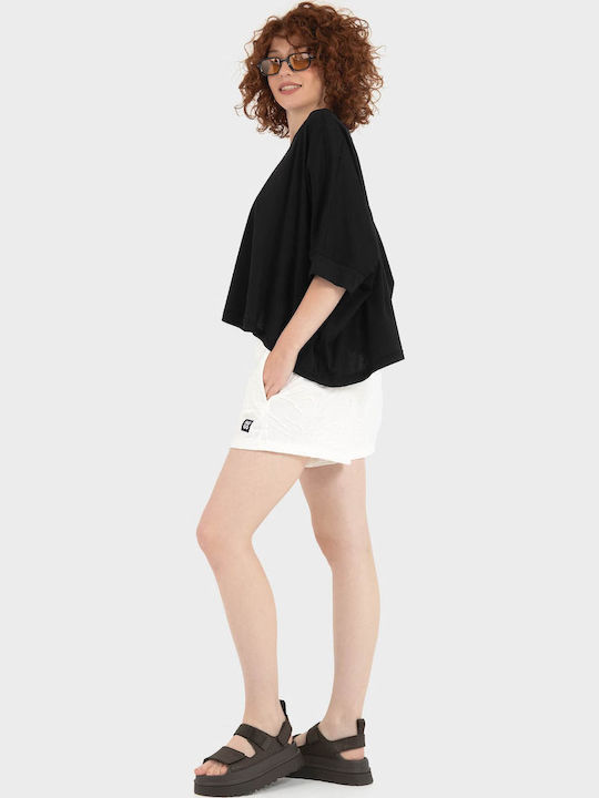 Women's Crop T-shirt Black
