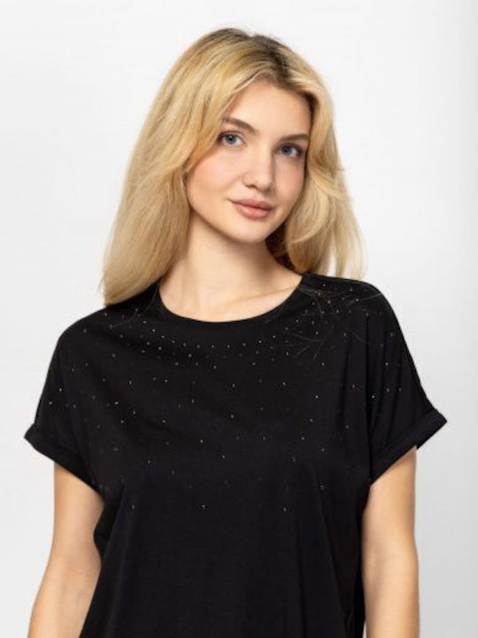 Γυναικείο T-shirt Black