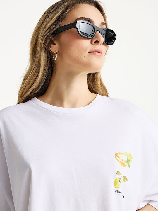 Γυναικείο T-shirt Λευκό