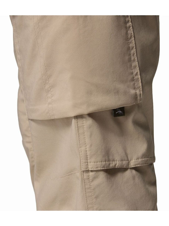 Columbia Cargo Pant Ανδρικό Μακρύ Παντελόνι Πεζοπορίας Μπεζ