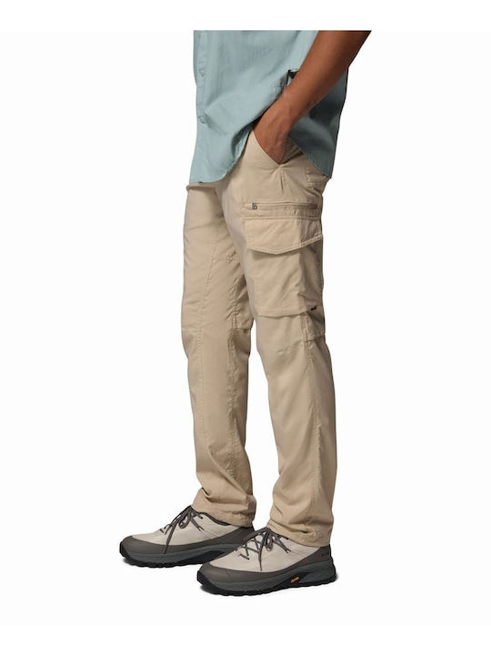 Columbia Cargo Pant Ανδρικό Μακρύ Παντελόνι Πεζοπορίας Μπεζ