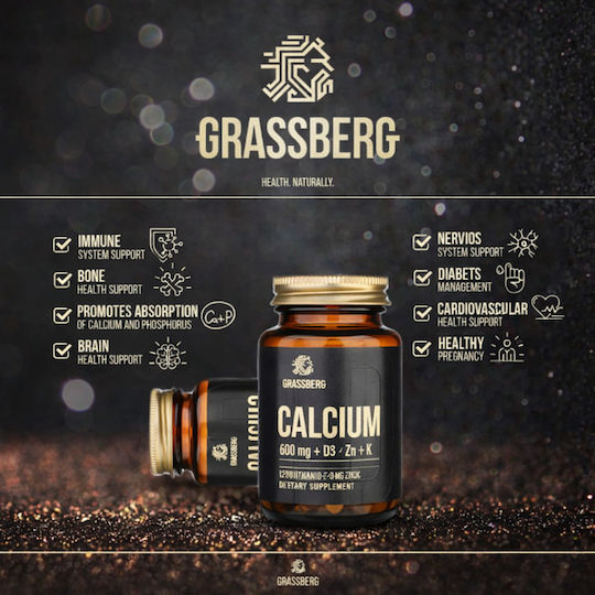 Grassberg Calcium 600 60 табове