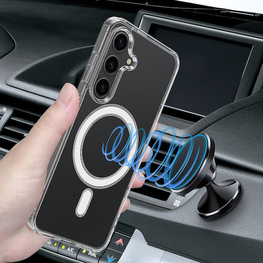 Techsuit Magsafe Pro Samsung Galaxy A57 5G Transparente Handyhülle