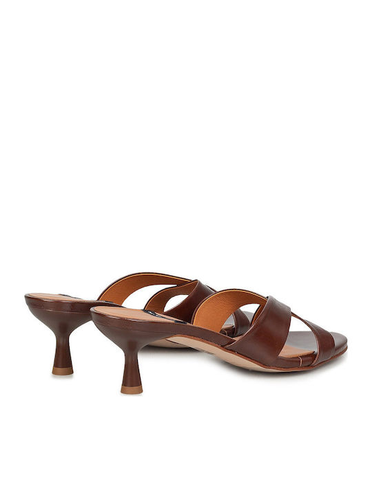 Damen Sandalen Braun