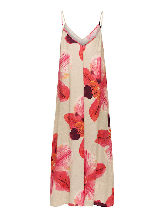 Summer Maxi Dress Beige