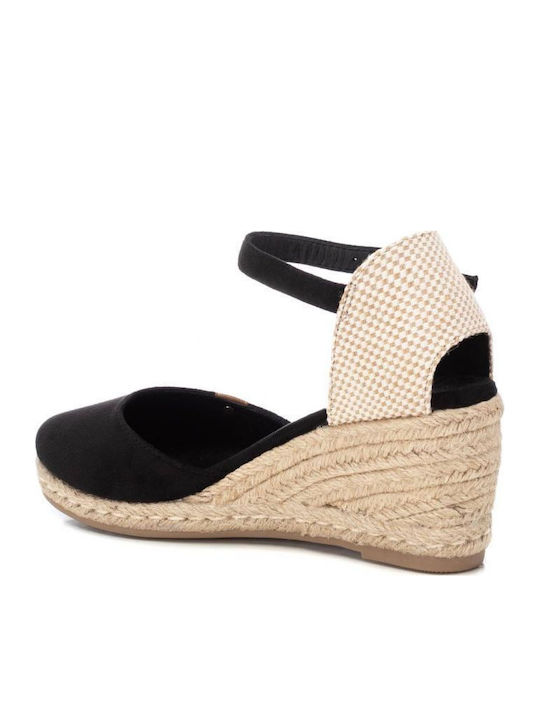 Summer Women's Platform Espadrilles Style Black