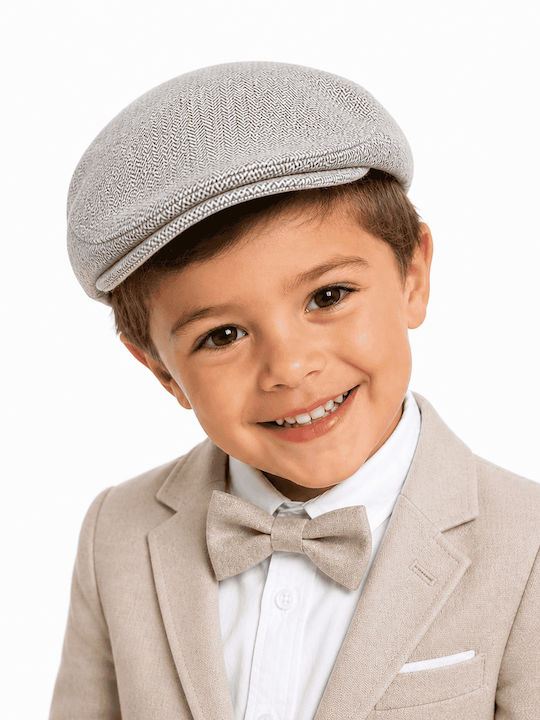 TakTakBaby Kids' Beret Fabric White Hat