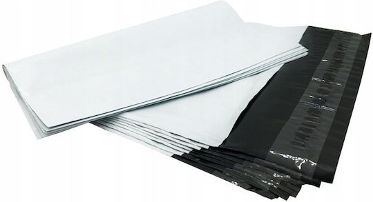Weiße Verpackungstaschen XL 500x600mm 50 Stück