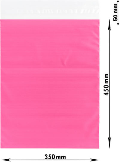Pink Courier Bags C3 350x450mm 1000 Pcs