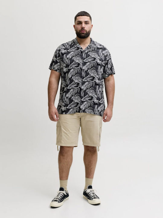 Herren Cargo Shorts Beige