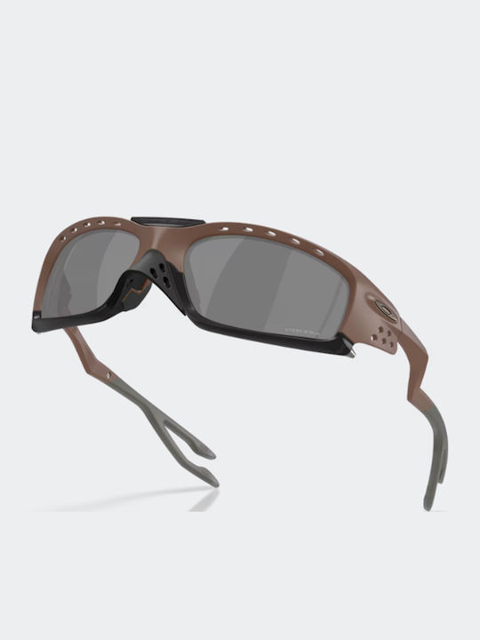 Oakley Plantaris Sq Unisex Sonnenbrillen mit grünen Rahmen und grünen Gläsern OO9529-04