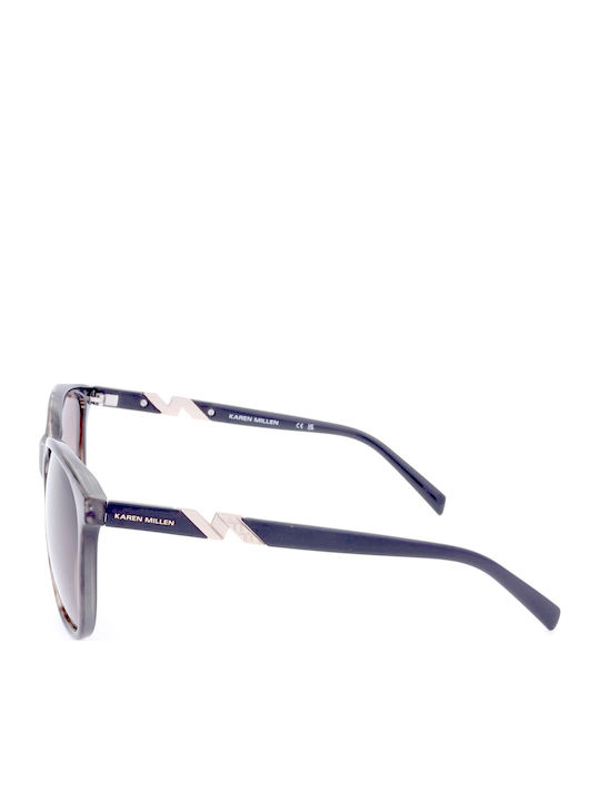 Karen Millen Unisex Γυαλιά Ηλίου με Μωβ Σκελετό και Μωβ Φακό KM5057