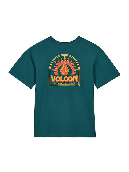 Kids T-shirt Rifle Green Solstice K