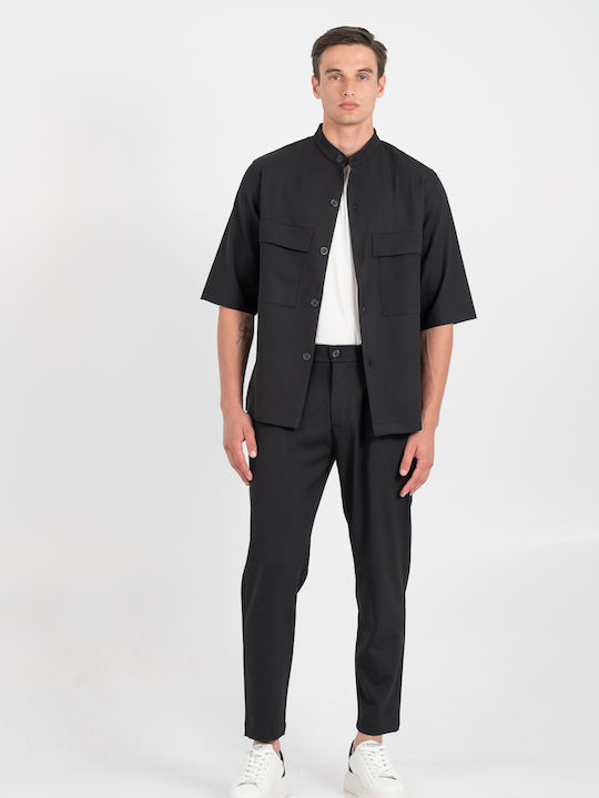 Μακρυμάνικo Overshirt Black