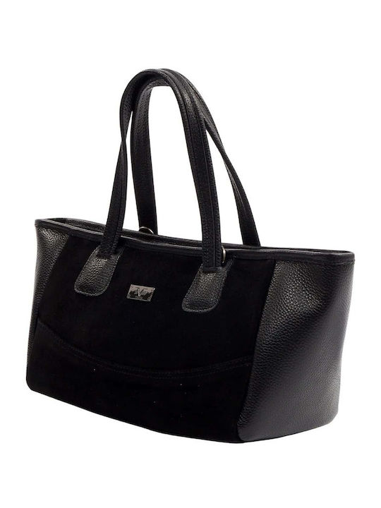 Leather Women's Handbag Crossbody Black