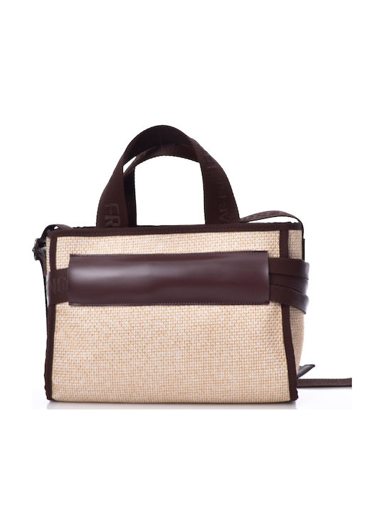 Damen Schultertasche Beiges
