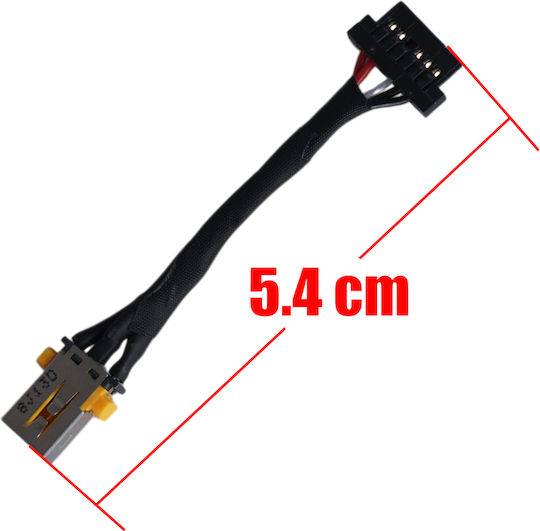 DC Power Jack Socket for Acer Aspire Vero 14 Av14-51 Av14-51-710w Ev14-51 Av14-52p 50.kcgn7.001 1th4zzz057c 5.4cm 5 Pins Compatibility Code 31113
