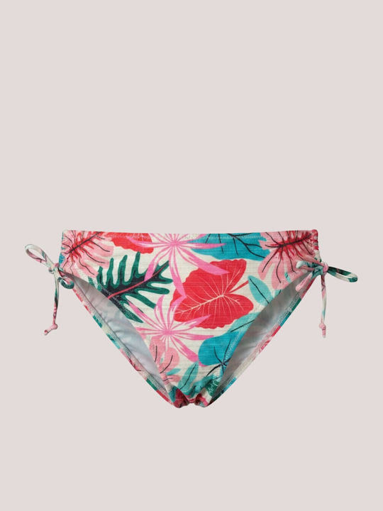 Bikini Set Push Up Floral Green Glitter