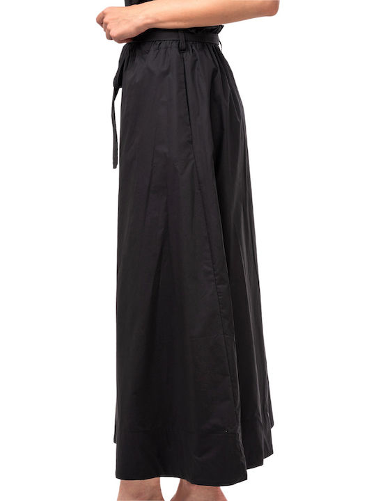 Damen Stoffhose Schwarz