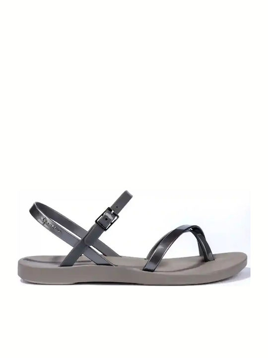 Fashion Women's Flip Flops in Style Sandals in Gray Color